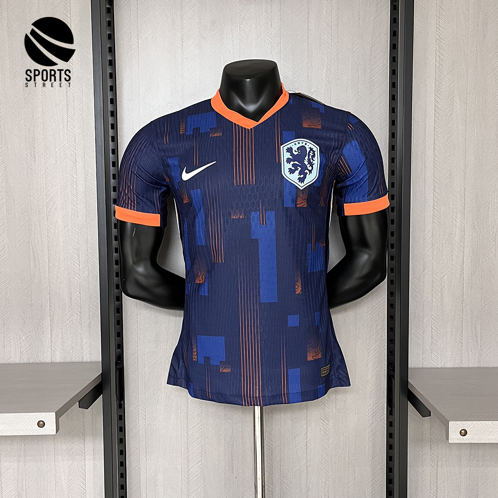 Netherlands Euro24 Away Players Jersey